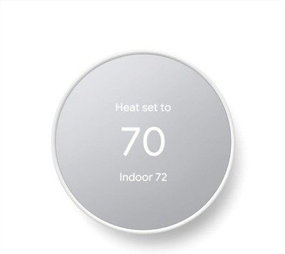 Google Nest Thermostat Smart Programmable Wifi - Snow (Open Box)