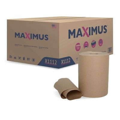 Maximus X1112 10in Recycled Paper Towel Rolls 6 Rolls Commercial