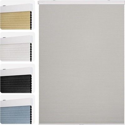 ZELUNA Cordless No Drill Blackout Honeycomb Shades - Thermal Insulation