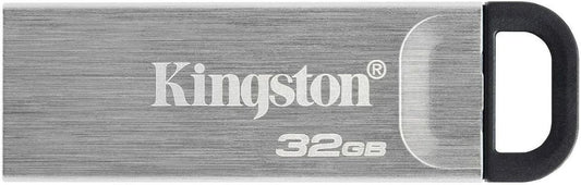 Kingston DataTraveler Kyson 32GB High Performance USB 3.2 Metal Flash Drive