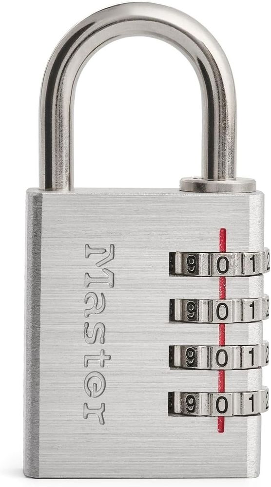 Master Lock 643D Set Your Own Combination Padlock Silver