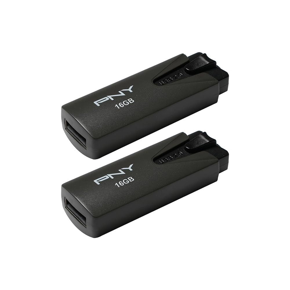 PNY 16GB Attaché USB 2.0 Flash Drive 2-Pack