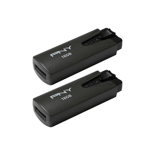 PNY 16GB Attaché USB 2.0 Flash Drive 2-Pack