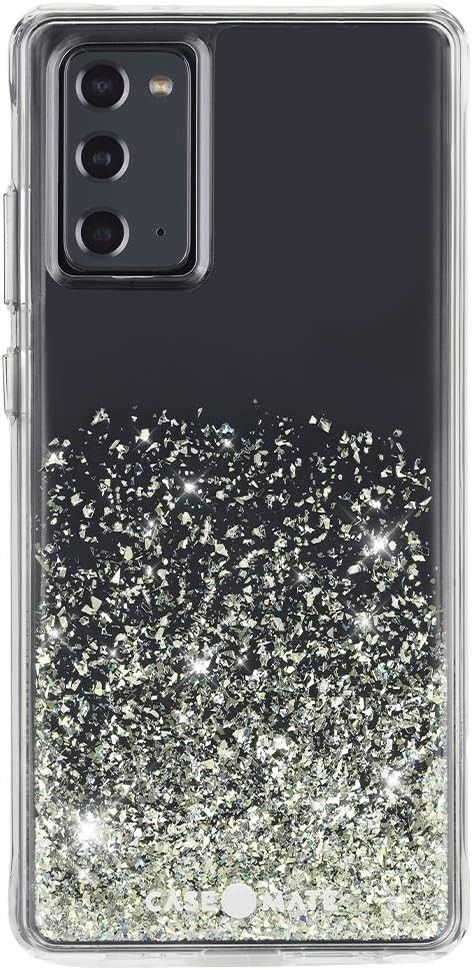 Case-Mate Samsung Galaxy Note 20 5G Case Twinkle Ombre Stardust 10ft Drop