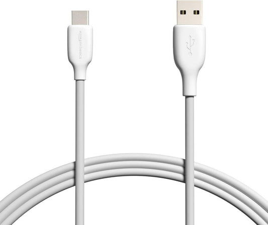 Amazon Basics USB-C to USB-A 2.0 Fast Charger Cable for Android Phones