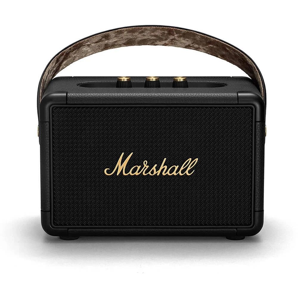 Marshall Kilburn II Bluetooth Portable Speaker - Black & Brass