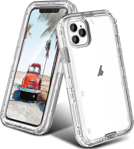 ORIbox iPhone 11 Pro Max Clear Heavy Duty Shockproof Case