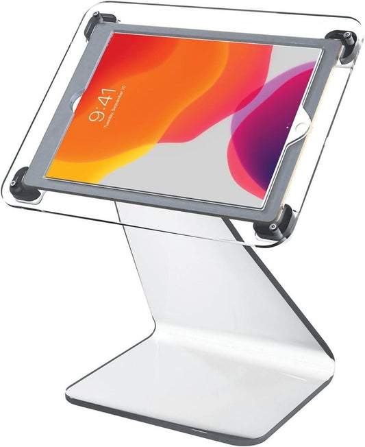 CTA Digital Security Kiosk Case Stand - Translucent - For iPad 10.2" & 10.5"