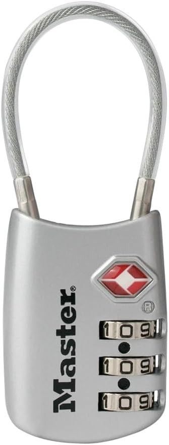 Master Lock 4688D Set Your Own Combination TSA Luggage Lock Assorted