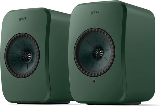 KEF LSX II LT Wireless HiFi Speakers Pair - Excellent Sound - Sage Green