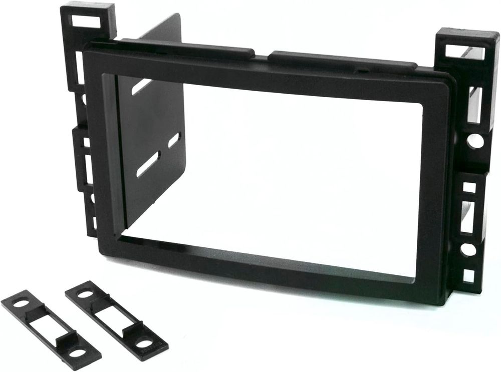 Scosche GM1599B Double DIN Dash Kit for 2004-12 Chevy Pontiac Saturn Stereo Kit