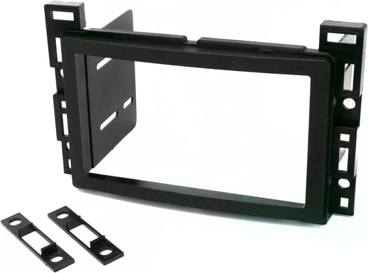 Scosche GM1599B Double DIN Dash Kit for 2004-12 Chevy Pontiac Saturn Stereo Kit