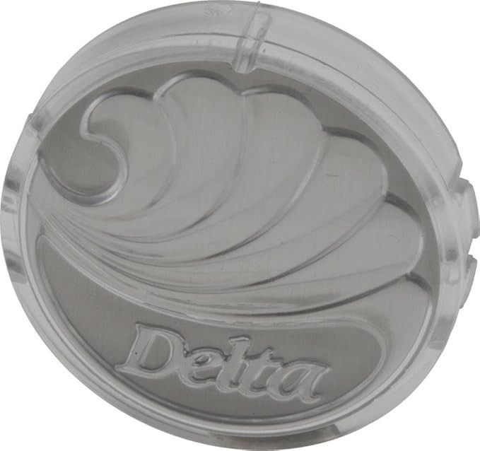 Delta RP17446 Replacement Button 1-1/2" Chrome Single Handle Faucet