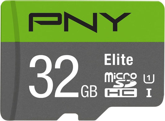 PNY 32GB Elite Class 10 U1 microSDHC Flash Memory Card - 100MB/s Read, Class