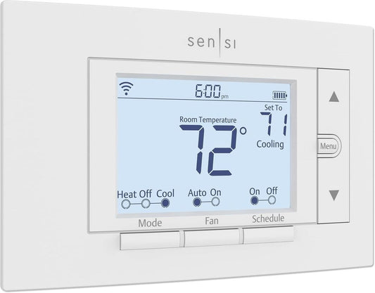 Sensi ST55 Smart Thermostat Wi-Fi Programmable Alexa App Energy Star DIY