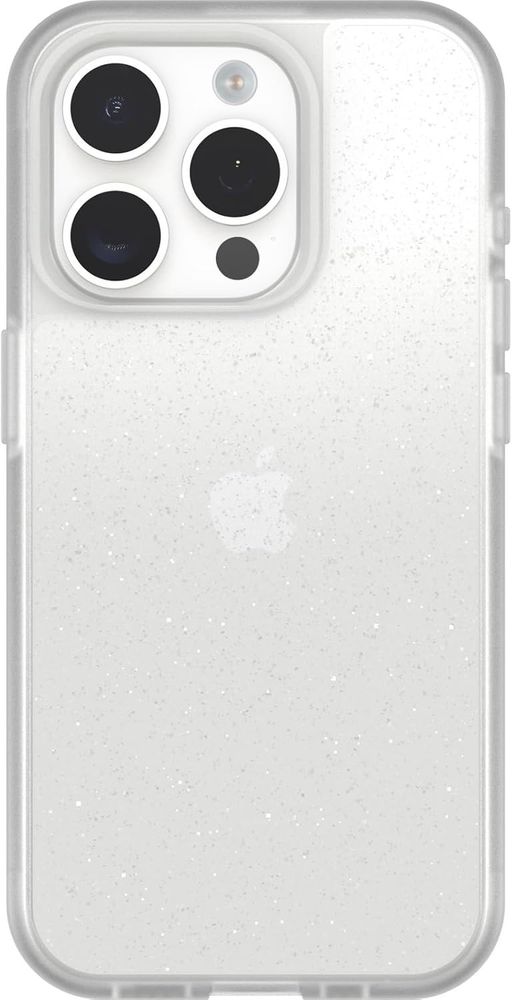 OtterBox Prefix iPhone 15 Pro Case Stardust Clear Glitter Slim Fit
