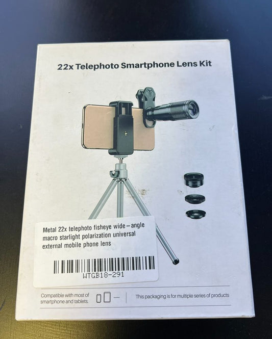 MIAO 22x Smartphone Lens Kit Telephoto Clip-On Mobile Camera Lens