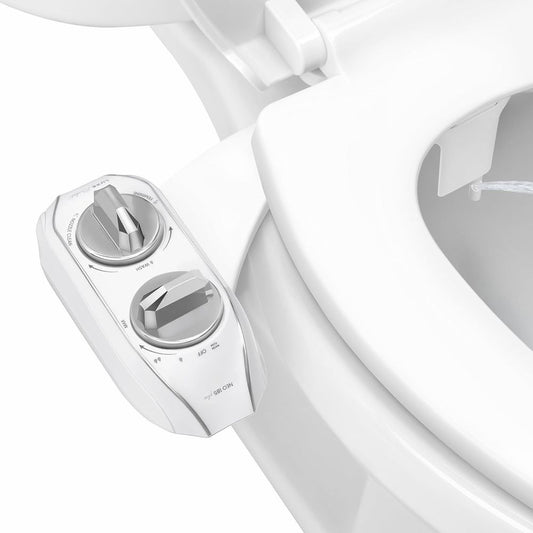 LUXE Bidet NEO 185 Plus - Dual Nozzle, 360Â° Self-Clean, EZ-Lift to Clean