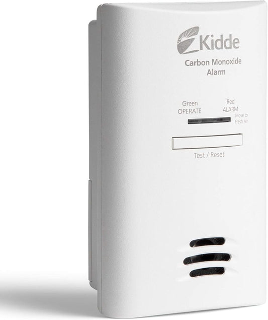 Kidde Plug-In Carbon Monoxide Detector AA Backup 85dB Alarm LED 3rd Edition