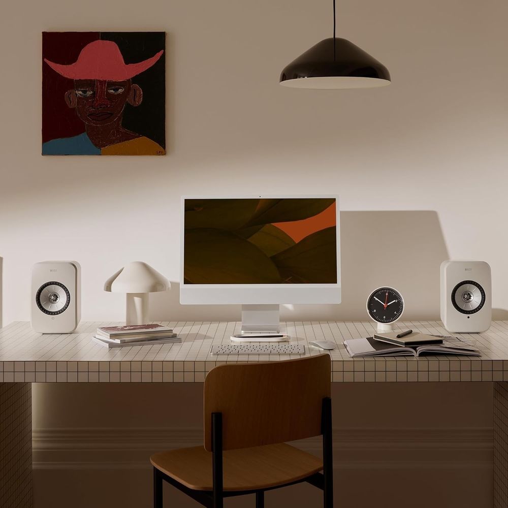 KEF LSX II LT Wireless HiFi Speakers Pair - Excellent Sound - Sage Green
