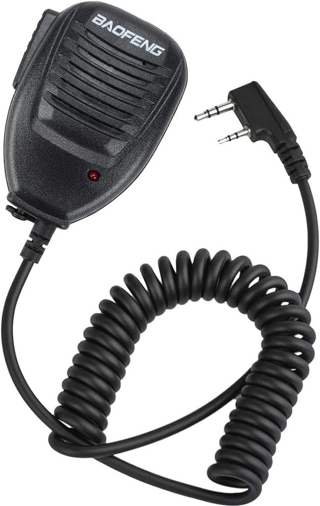 Baofeng BF-S112 Two Way Radio Speaker Black Auxiliary