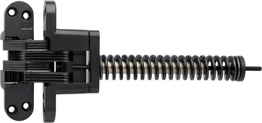 SOSS 218ICUS19 Zinc Invisible Door Closer 1.75" Black E-Coat Finish