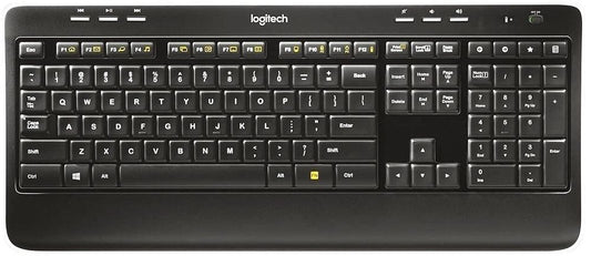 Logitech K520 Wireless Keyboard Full Size ~ No USB Receiver
