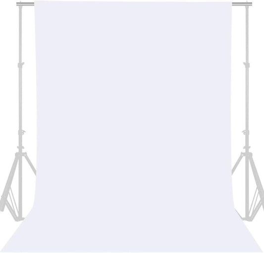 GFCC White Backdrop 8x10ft Photography Photo Booth Curtain Party Background