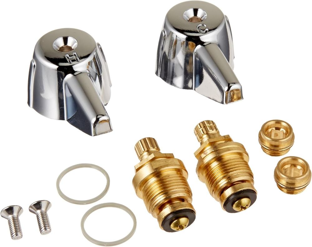 Danco 39674E 2-Handle Lavatory Faucet Trim Kit Central Brass Chrome