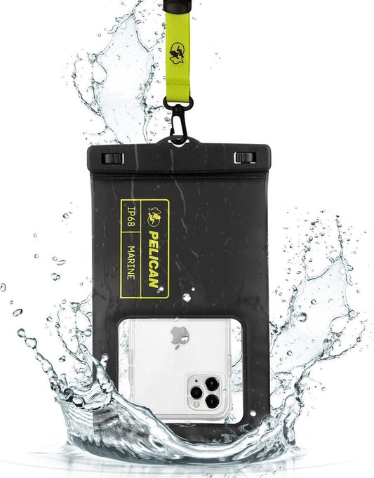 Pelican Marine - IP68 Waterproof Phone Pouch (XL Size) Floating Waterproof