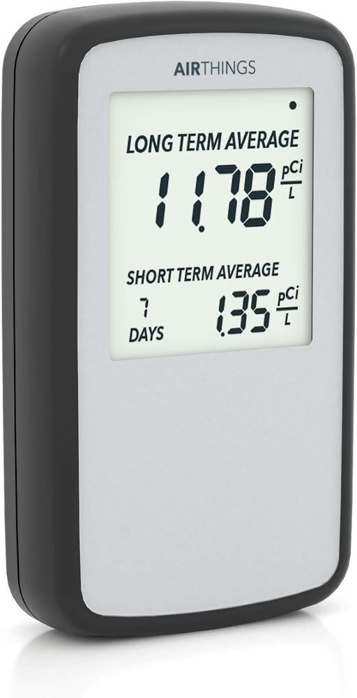 Airthings Corentium Home Radon Detector 223 Portable Battery USA pCi/L