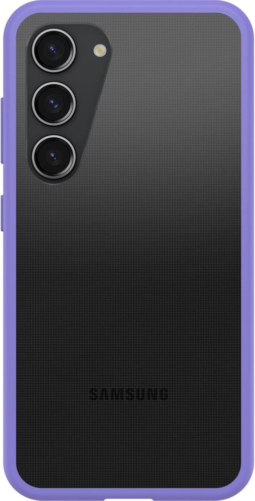 OtterBox Galaxy S23 Prefix Series Case - PURPLEXING (Clear/Purple), Ultra-Thin
