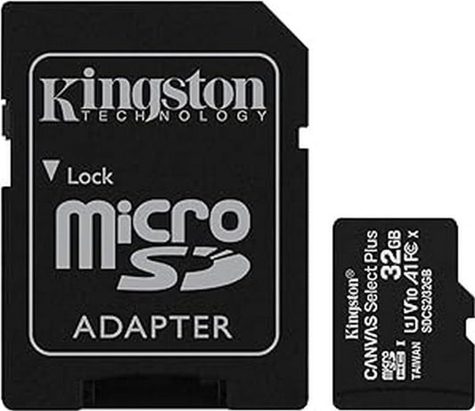 Kingston 32GB Canvas Select Plus microSDHC Card