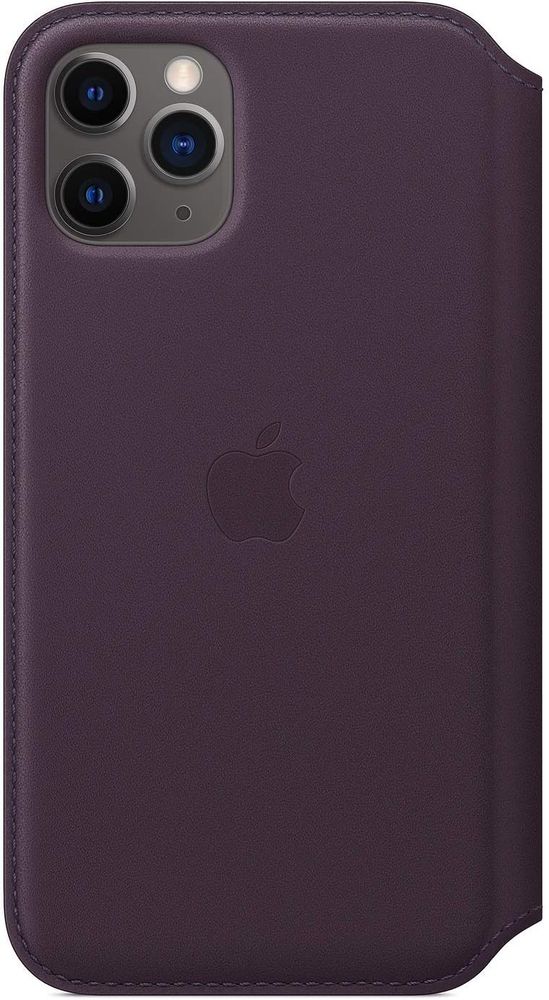 Apple iPhone 11 Pro Leather Folio - Aubergine - MX072ZM/A