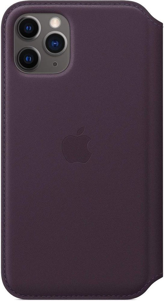 Apple iPhone 11 Pro Leather Folio - Aubergine - MX072ZM/A