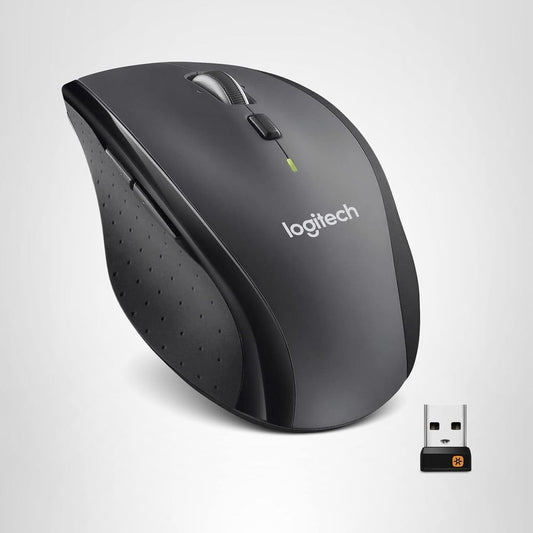 Logitech M705 Marathon Wireless Mouse, Gaming Mouse Wireless, 2.4 GHz USB-A