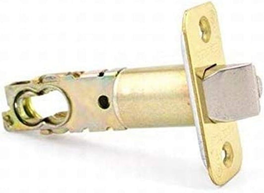 Schlage Commercial 16204605 S Series Round Corner Dead Latch Bright Brass