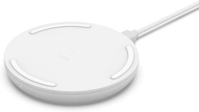 Belkin Quick Charge Wireless Charging Pad - 10W Qi-Certified Charger Pad for