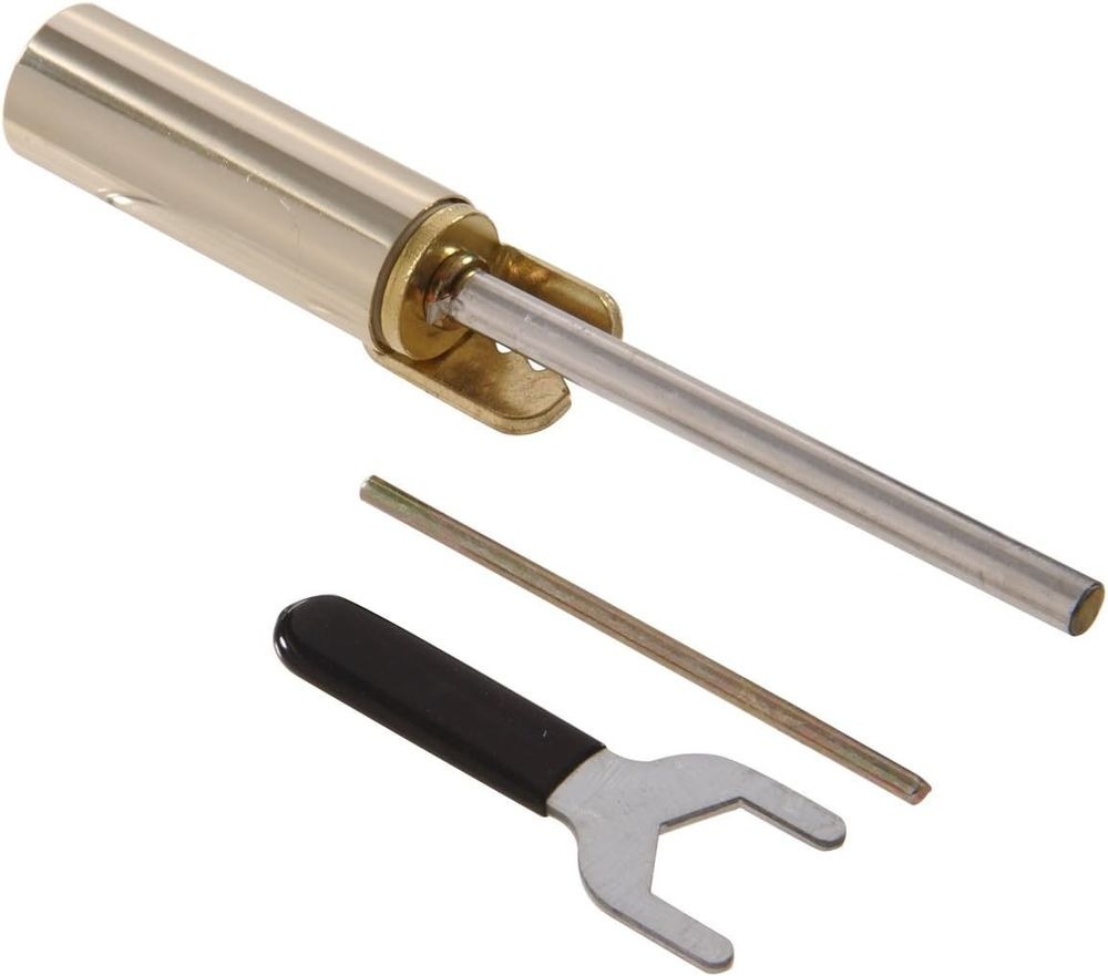 Hardware Essentials 852622 Satin Brass Hinge Pin Door Closer 1ct