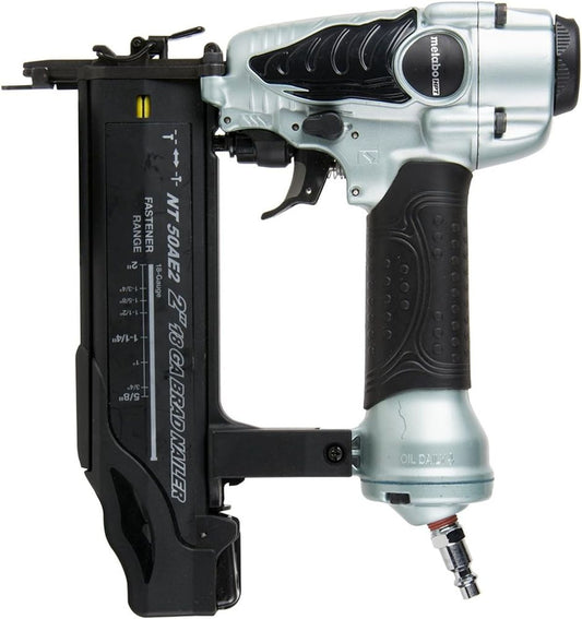Metabo HPT NT50AE2 18 Gauge Pneumatic Brad Nailer 5/8" to 2" Adjustable Depth