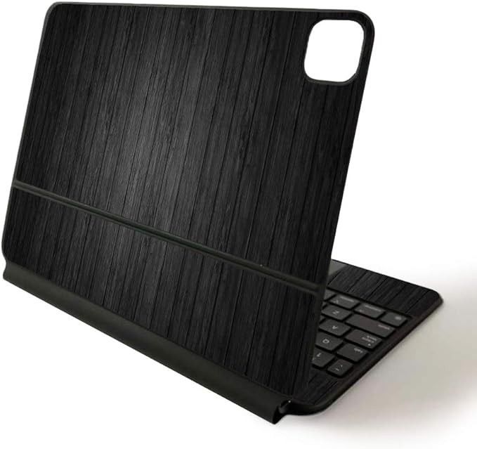 MightySkins Apple Magic Keyboard iPad Pro 11" 2020 Skin Black Wood