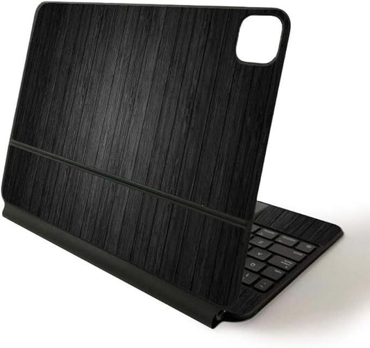 MightySkins Apple Magic Keyboard iPad Pro 11" 2020 Skin Black Wood