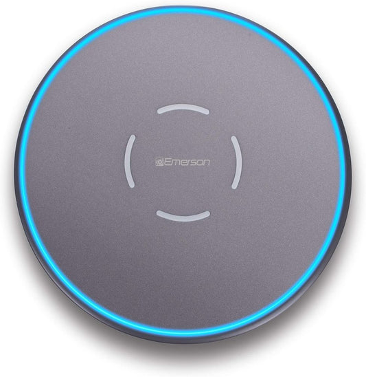 Emerson Wireless 10W Fast Charger Compatible with iPhone Xs MAX/XR/XS/X/8/8