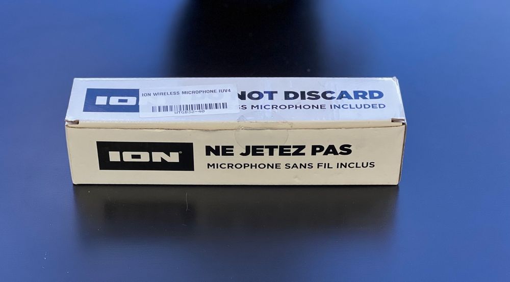 ION IUV4 Wireless Handheld Microphone for ION Speakers
