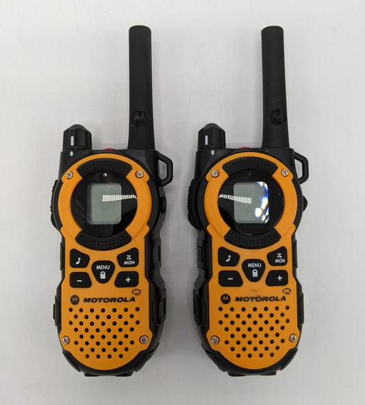 Motorola Talkabout MT351R 2-Pack 35-Mile Weatherproof Two Way Radios Yellow
