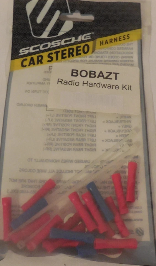 Scosche BOBAZT Radio Installation Hardware Kit Mounting Kit Car Stereo Parts