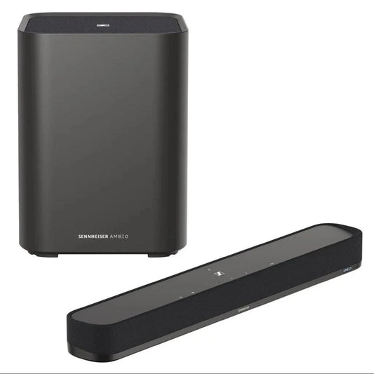 Sennheiser AMBEO Soundbar Plus with wireless subwoofer bundle