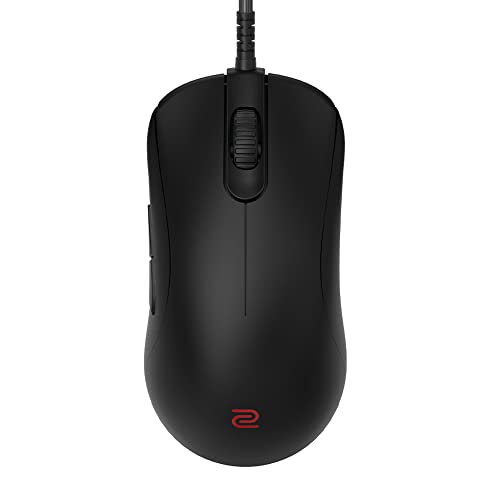 BenQ Zowie ZA13-C Symmetrical Gaming Mouse | Professional Esports Performance | Driverless | Paracord Cable | Revisioned C-Features | Matte Black