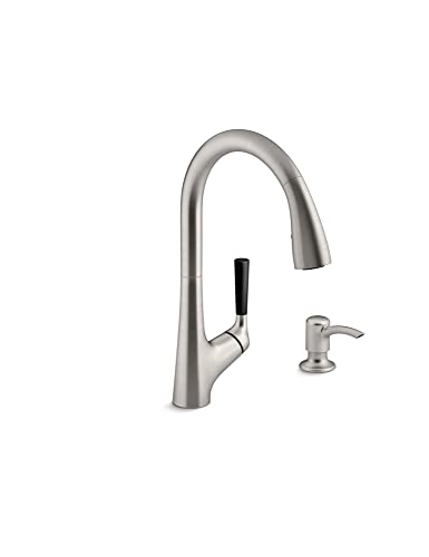 KOHLER Kitchen Sink Faucet with Soap/Lotion Dispenser