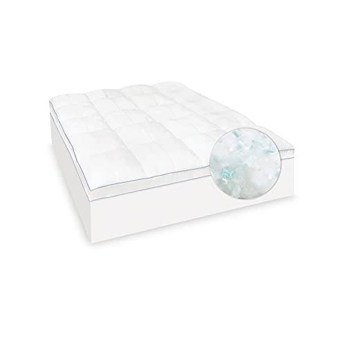 SensorPEDIC MemoryLOFT® Supreme 3.5" Memory Foam and Fiber King Mattress Topper